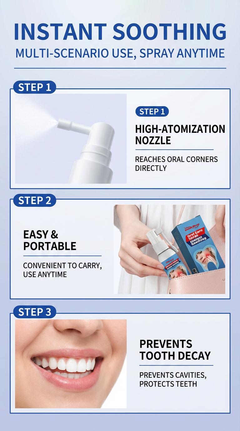 Oral care spray multi-pack options