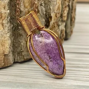 Stitchite Simple Copper Necklace
