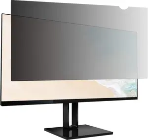 Lusa Design Privacy Screen For Computer Monitor, 27/21.5/22/23.8/24/32/14/15.6/16/23 Inch 16:9/16:10 Aspect Ratio; Anti Spy/Bule Light/Glare And Eye Protection, 2 Install Ways Removable For Office, Airport, Cafe And Other Public Area.