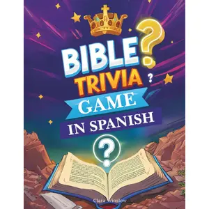 Bible Trivia Game IN SPANISH: Trivias Biblicas en Español - Large Print Book with +300 Multiple-Choice Questions and Answers, Quizzes, and Bible... Teens, Youth, and Family. (Spanish Edition)