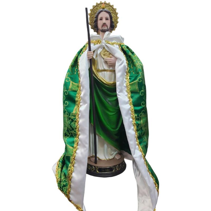 San Judas 24" Inch Tall Con Capa Statue- St Jude  Standing Religious Decor brand new in Box Ornaments Religious Decor Patron Saint Tadeo