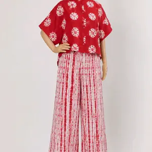 CLEARANCE SALES!!!!Adire Crop Top Set -  crop top and palazzo