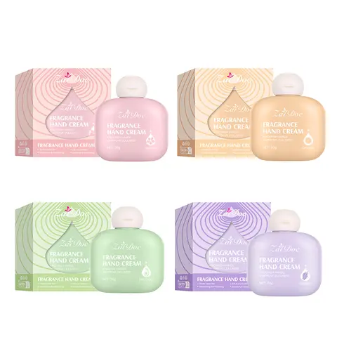 Aromatic Vanilla Scent Hand Cream - Korean Alcohol-Free Lotion for Adults, 24-Month Shelf Life, Tender Skin Formula, Hydrates Dry Hands, Supports Daily Care