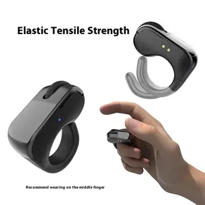 Ring Mouse Rechargeable Mini Light Weight Bluetooth 2.4g Dual-Mode Wide Compatible Remote Control Selfie Scan Short Video Speech