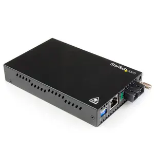 StarTech ST-ET91000SM402 1000 Mbps Gigabit Single Mode Fiber Media Converter SC 40 km
