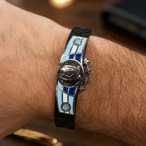 Argentina Soccer Bracelet - Adjustable Soccer Fan Wristband