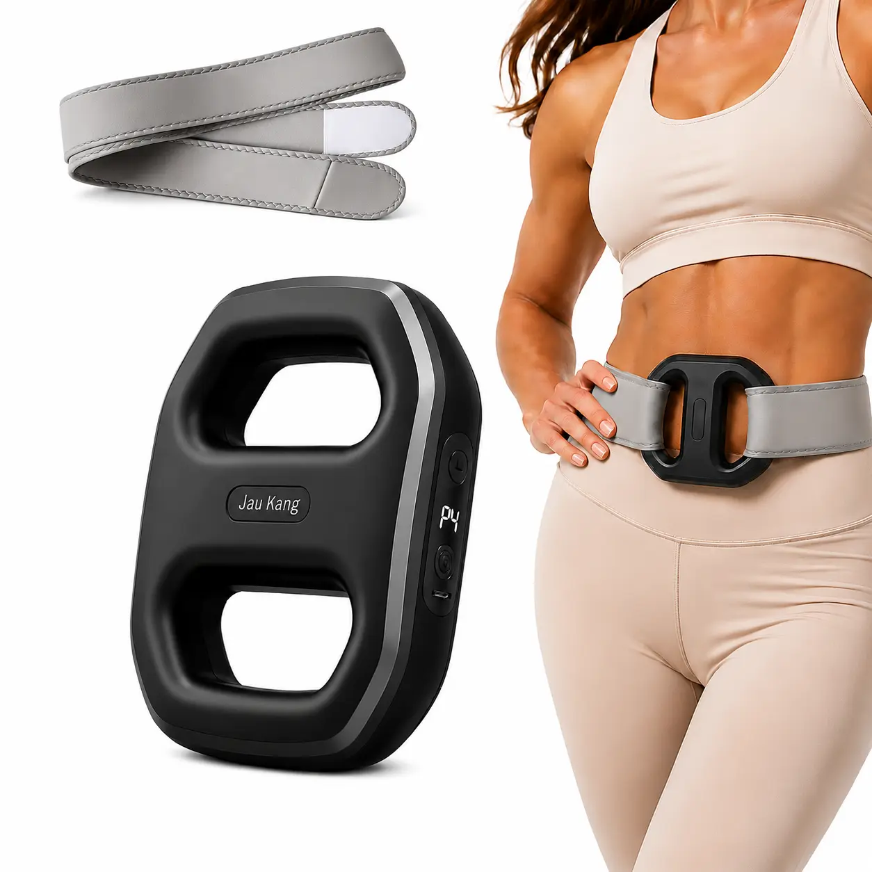 Electric Waist Belt,Waist-Vibrating Abdominal Massager,Adjustable Portable Daily Massage Relaxation Tool - Personal Care Appliance for Beauty & Wellness, Ideal Gift for Self-Care Enthusiasts Gift Daily
