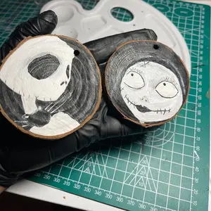 Nightmare before Christmas coasters set