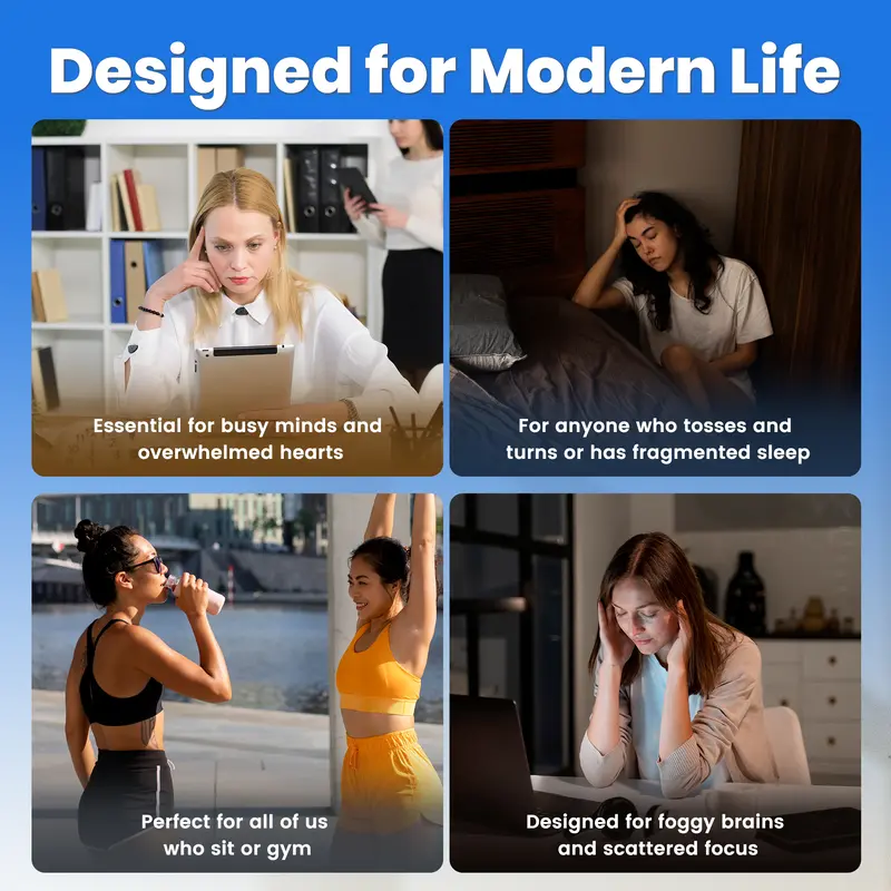 VEV DeepCalm 14-in-1 Magnesium Complex Gummies, Blended Supplement - Ashwagandha, L-Theanine, D3 & Zinc, Daily Health Bundle, 90 Count 3