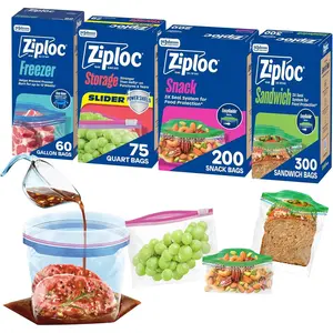 635 Count and Sandwich Bags Variety Pack