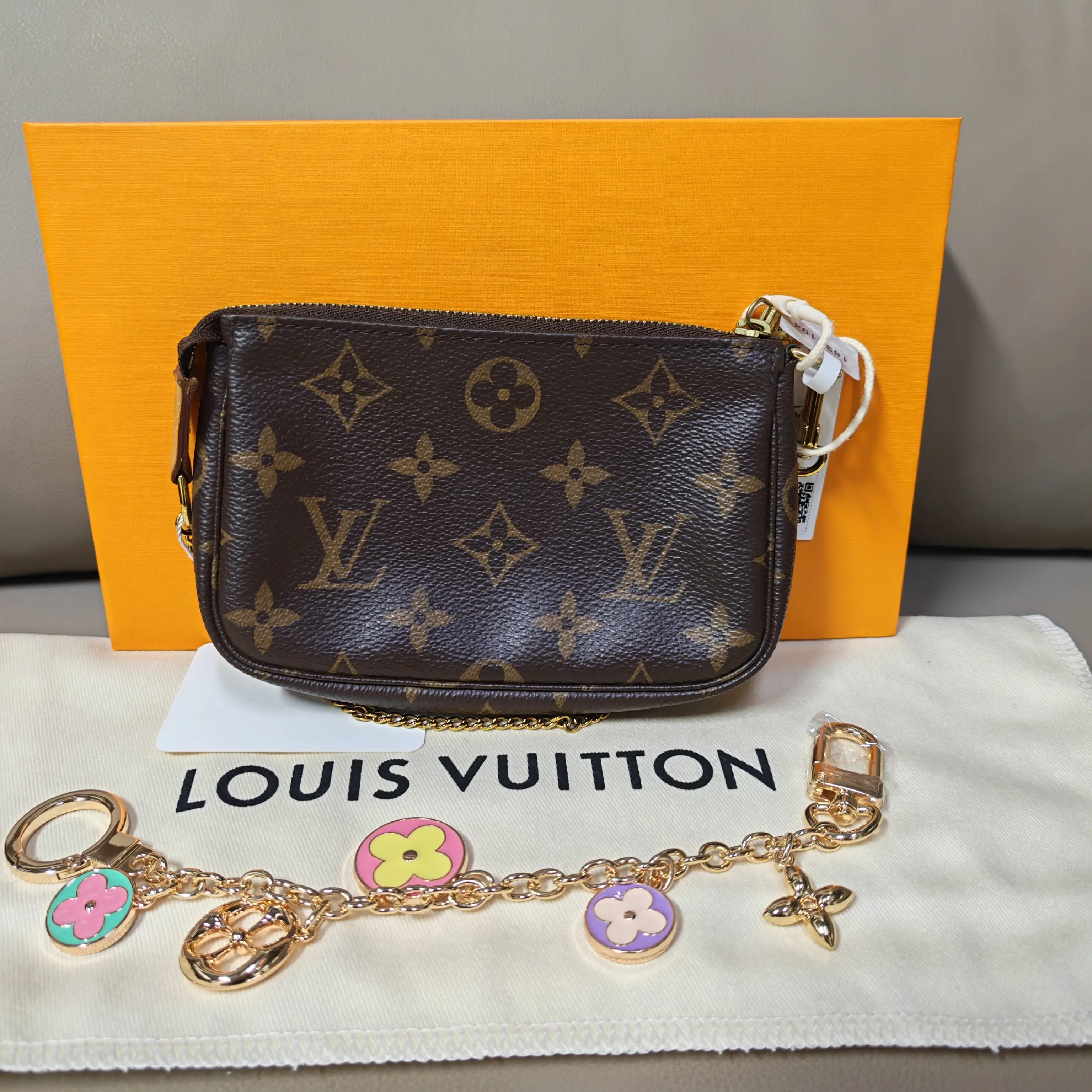 Pre-owned Louis Vuitton LV — Monogram Mini Pochette Crossbody Bag（SZ H03121）