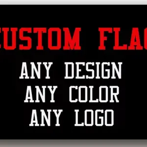 CUSTOM FLAG: Send Your Own Design Any Design Any Color Any Logo Personalized Flag Service to style your room dorm college house