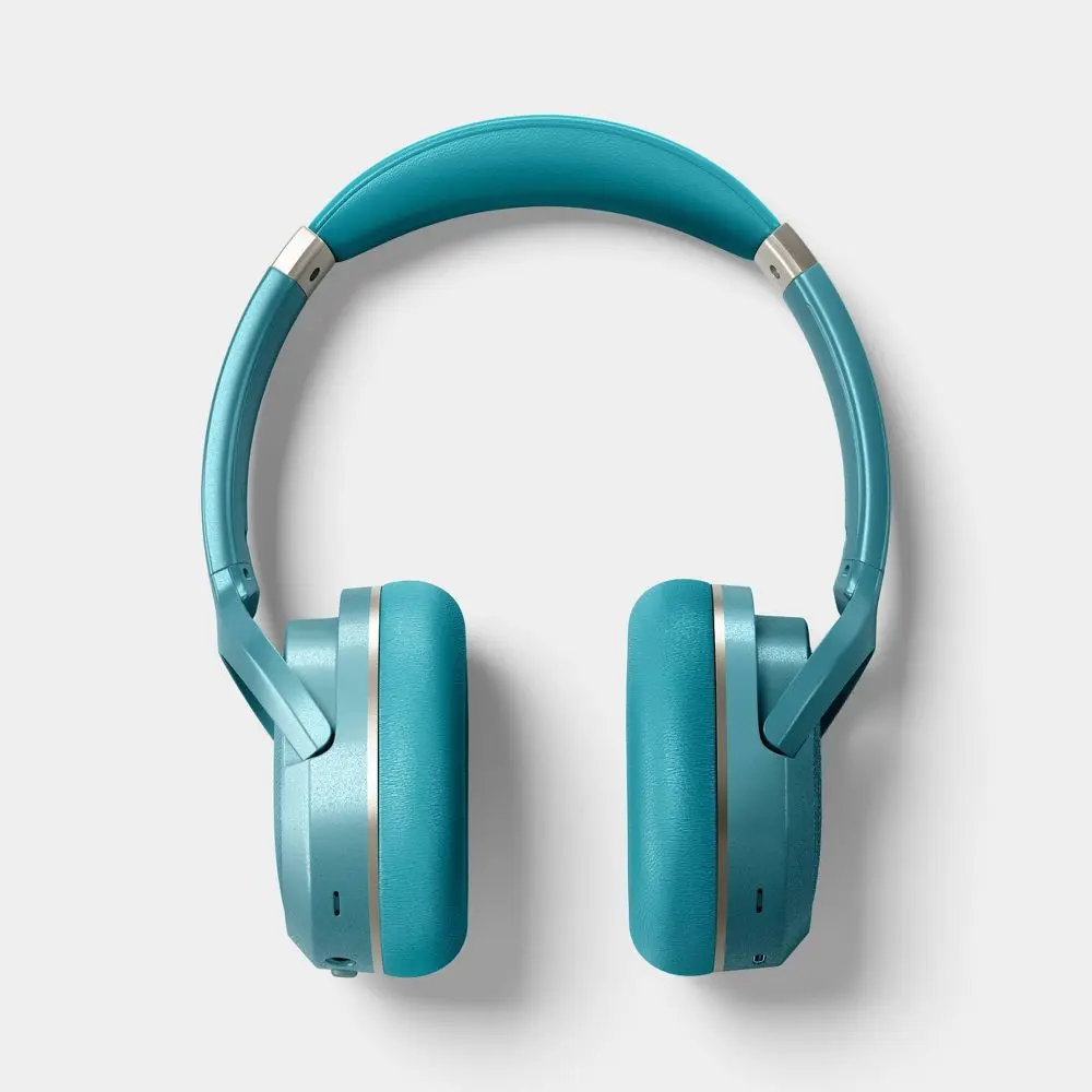 Active Noise Cancelling Wireless Bluetooth Over-Ear Headphones Deep Sage - heyday