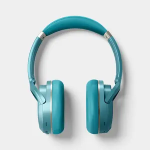 Active Noise Cancelling Wireless Bluetooth Over-Ear Headphones Deep Sage - heyday