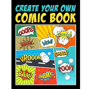 Create Your Own Comic Book Paperback