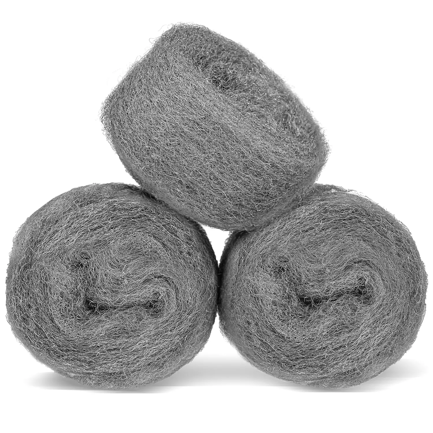 3PCS Steel Wool Mouse Blocker, Rodent Proofing Filler for Holes and Gaps, Pest Control Steel Wool Roll for Mice Rats Prevention, Home Garage Pipe Crack Sealing Repair
