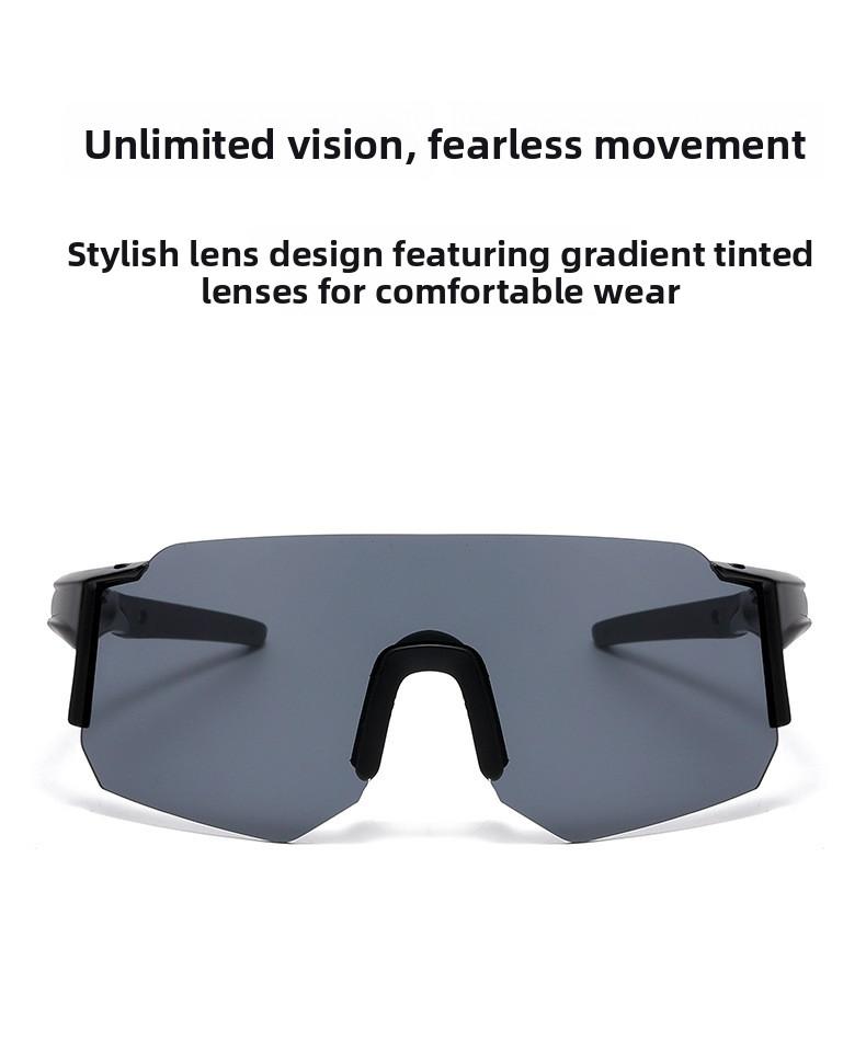 New windproof sports sunglasses, colorful outdoor cycling glasses, UV protection and sun protection sunglasses