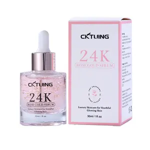 CKTUING 24K Rose Gold Serum for Face - 1 oz (30ml)