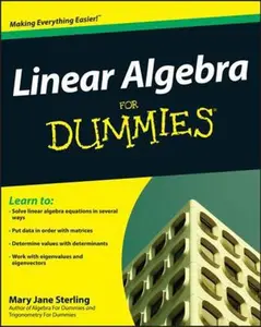 USED-Linear Algebra for Dummies by Sterling, Mary Jane (Paperback)