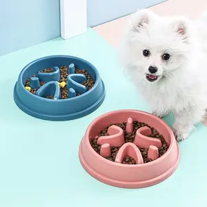 Slow-feeding bowl for dogs, anti-choking for dogs, slow-feeding bowl for cats, anti-spill dog bowl, pet slow-feeding bowl wholesale Rechargeable Livestock Prod with Flexible Shaft pepper spray dog bugs detector reverse slow feeder shaped harness silicone