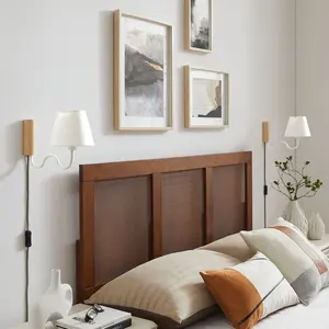 Sunlit Squiggle Arm Wall Sconce in Natural White