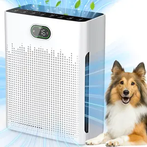 TeraAire HEPA Air Purifier for Home - Covers Up to 2200 Ft², with PM2.5 Air Quality Monitor, Pet Mode, Timer & Washable Pre-Filter | Reduces Smoke, Odor, Pet Dander, Pollen + Fragrance Sponge fresh  air  fix