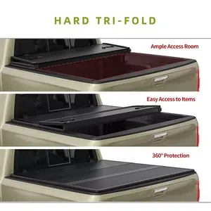 4.5 Feet Bed Soft Roll-Up/Soft Tri-Fold/Hard Tri-fold Truck Bed Tonneau Cover Compatible with 2022-2024 Ford Maverick