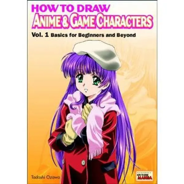 USED Book - How to Draw Anime & Game Characters, Vol. 1: Basics for Beginners and Beyond by Tadashi Ozawa (Paperback) - english
