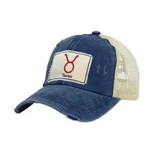 Taurus Vintage Distressed Trucker Adult Hat