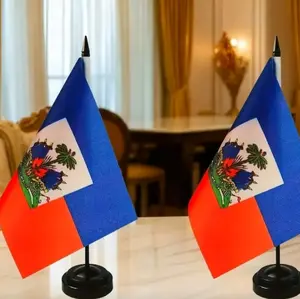 desk Haitian flag