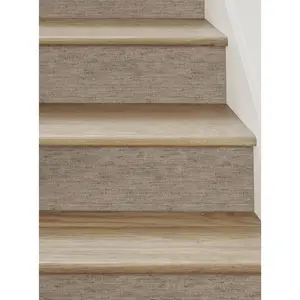 Canvas Look Peel and Stick Stair Riser Strips