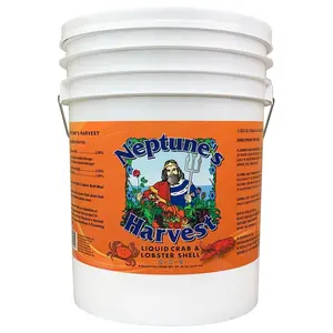 212 MAIN Organic Plant Food Pail, 5 gal Liquid Crab & Lobster Shell Fertilizer for Garden Soil Improvement, 5 Gallon Bucket, 5Gal