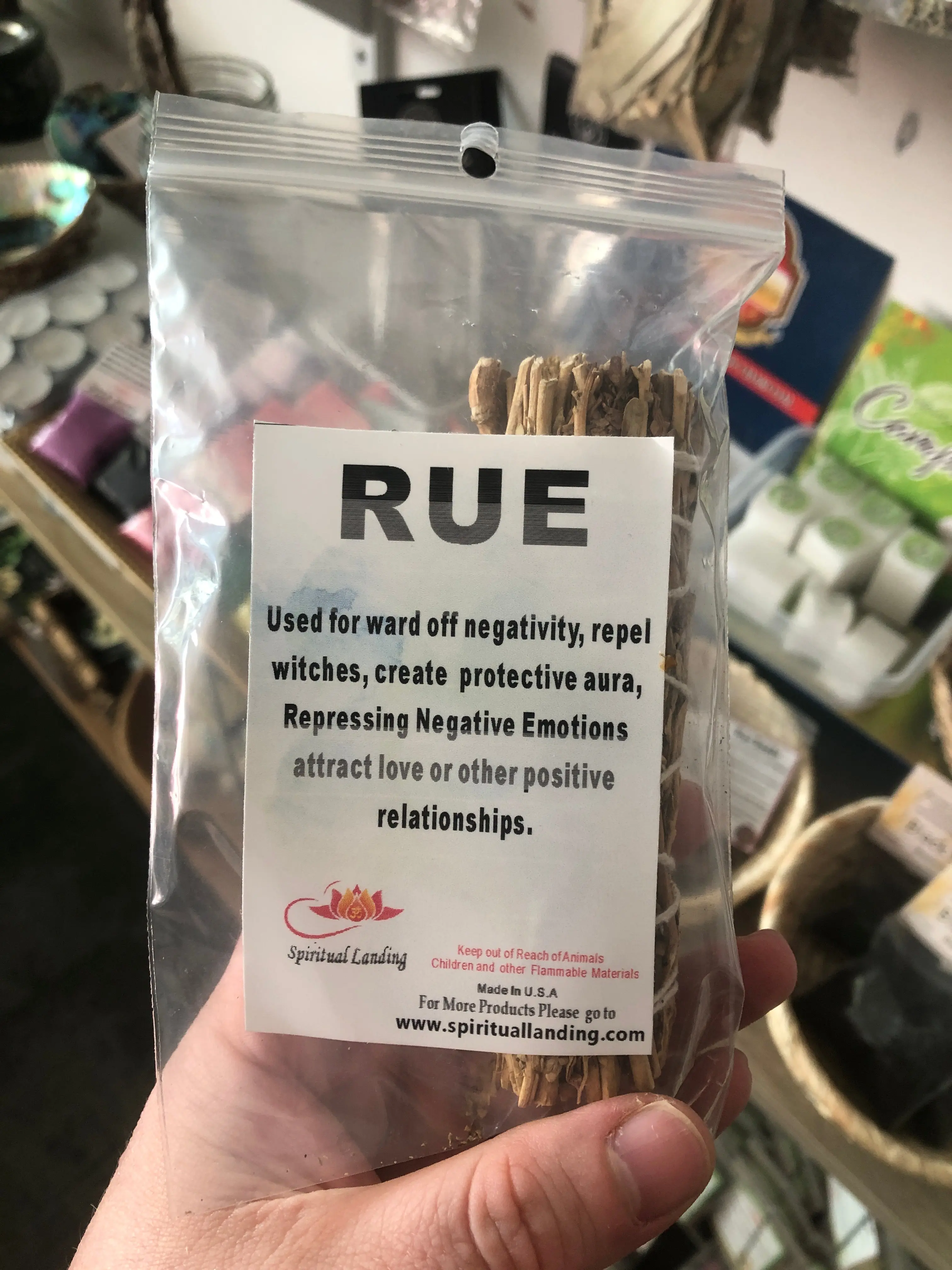 Rue Smudge Stick