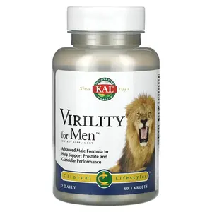 KAL Virility for Men, 60 Tablets