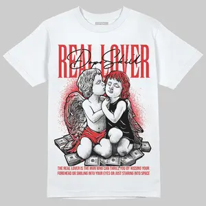 DopeSkill Graphic Tees Chicago 13s True Red Cherry Streetwear Unisex Cool T-Shirt Sneaker Colour Matching Real Lover Graphic