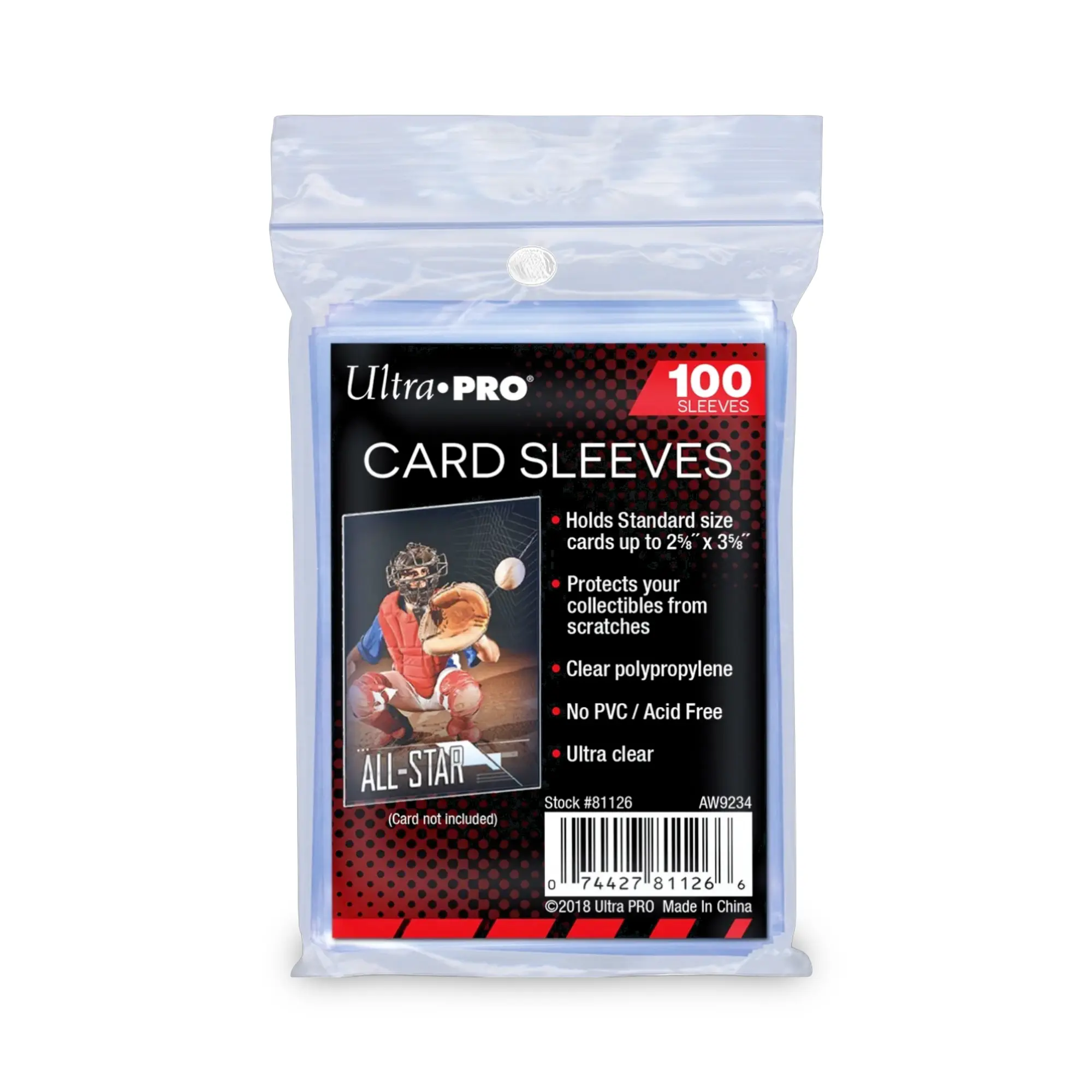 dollarama card sleeves Amazon.com: Cr80 Sleeves main image 0