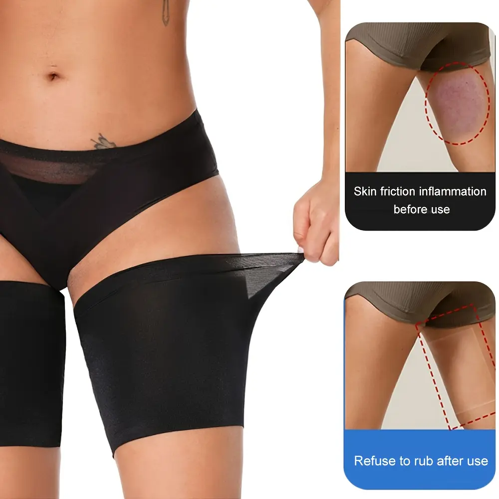 Unisex Elastic Thigh Sleeves Tight Wrap Support for Jogging Workout Leg Supporter Compression Leg Sleeves Sports Sleeve