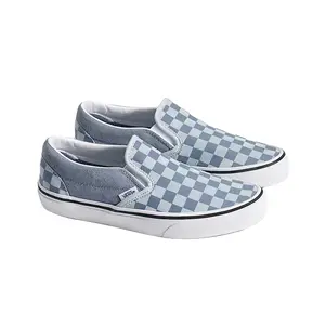 Classic Slip On Checkerboard Light Blue