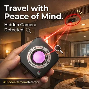 Women's Safety Anti-Peeping Detector with Infrared Scanning Function for Home Office Hotel & More Compact & Lightweight 45g Secure Your Space