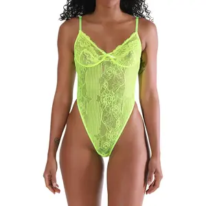 Carter Bodysuit - Neon Green