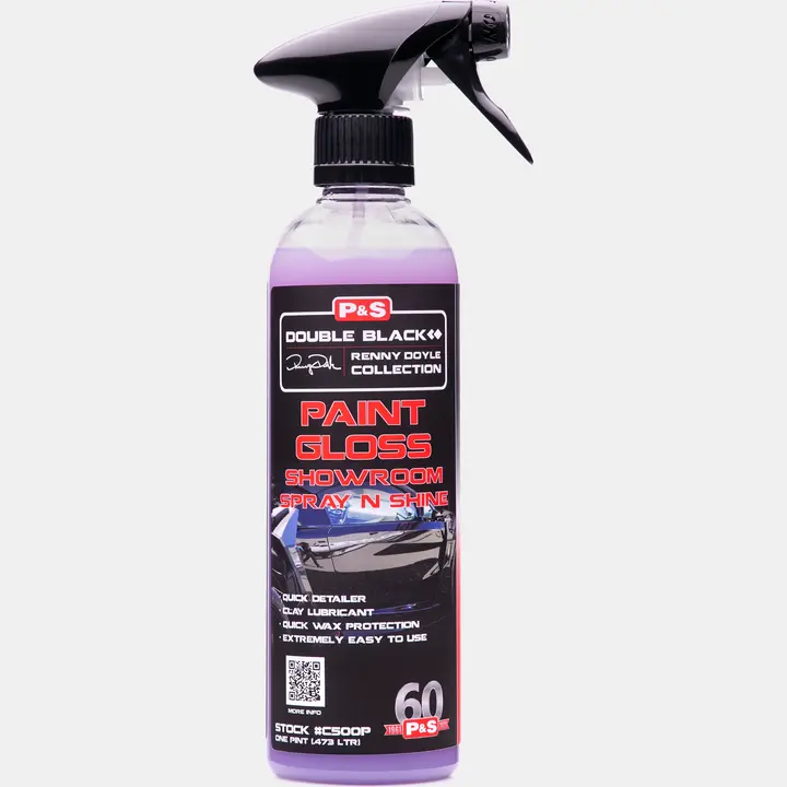 P&S Paint Gloss Showroom Spray N Shine Quick Detailer & Clay Lubricant