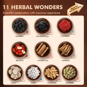 10 Bags Ginseng Ten Treasure Kidney Tea – Herbal Vitality Blend for Men & Women, Supports Energy, Liver & Kidney Health, Perfect Daily Wellness Gift