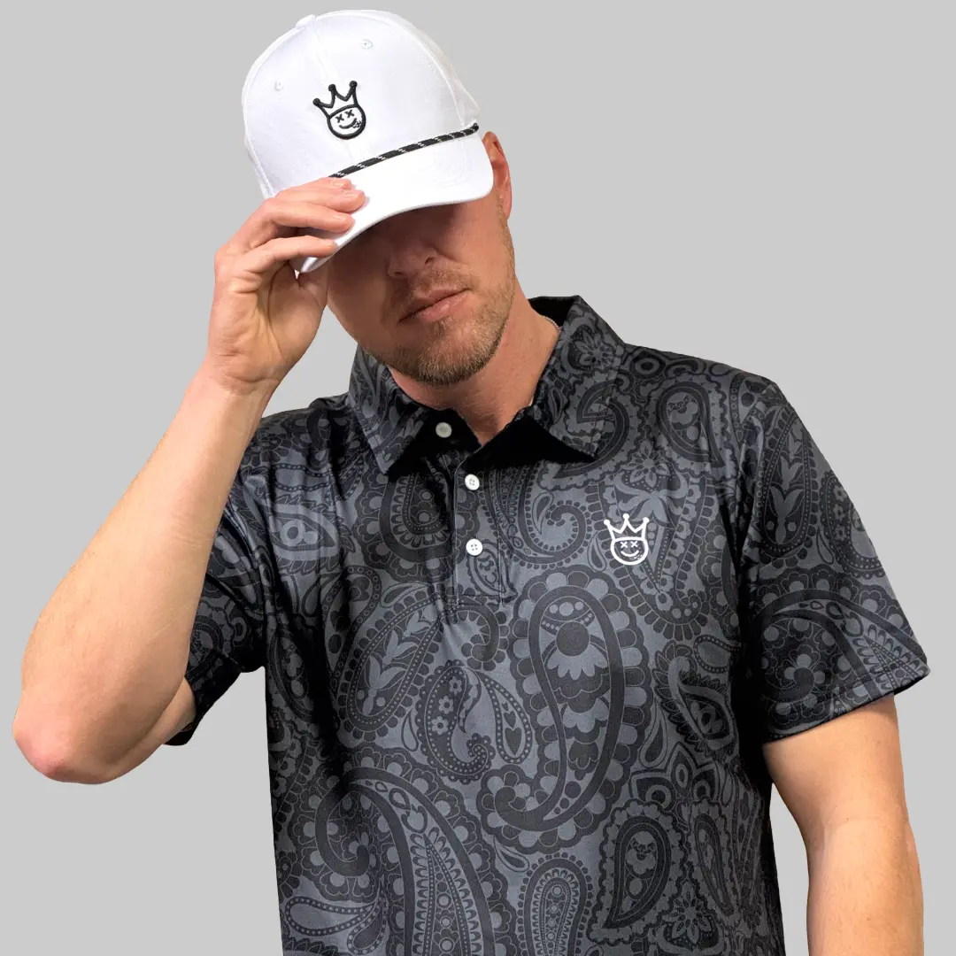 Phantom Paisley Polo