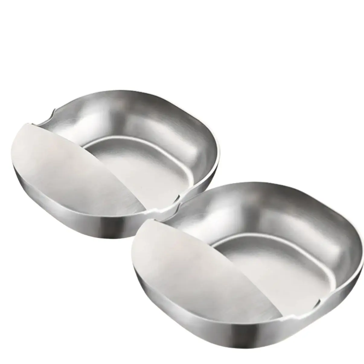 Stainless Steel-Silver*2