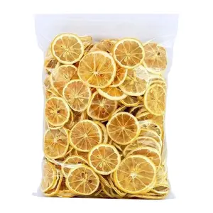 Mkostlich Dried Lemon Slices Bulk, 100g/3.52oz Natural Dehydrated Lemon Slices for Cocktails Garnish/ Tea/ Baking, No Sugar Added