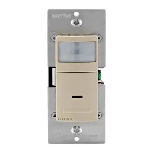 Leviton 2.5 amps Single Pole Motion Sensor Switch Ivory 1 pk
