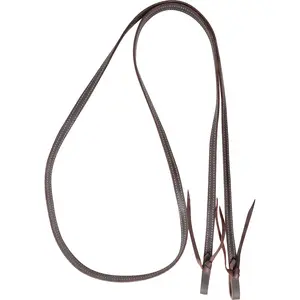 Martin Saddlery 5/8" Double Stitched Roping Rein w/Tied Ends