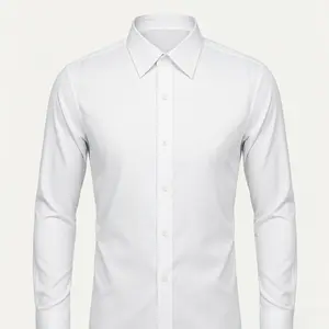 Dress Shirts 16-Way Stretch Slim Fit Long Sleeve Button Down Business Casual Shirts Wrinkle Free Traveler Shirts Top Menswear