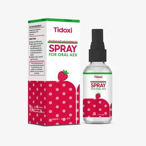 Throat Numbing Spray for Oral Women Men,Deep Throating Numb Spray Strawberry 60ml