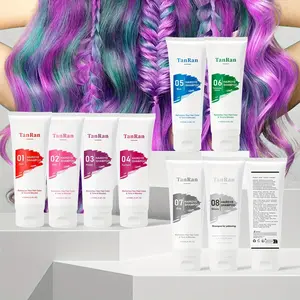 Semi-permanent Hair Dye Shampoo, Hair Coloring, Long Lasting Hair Dye Cream & Hair Care Shampoo, Professional Hair Care Product